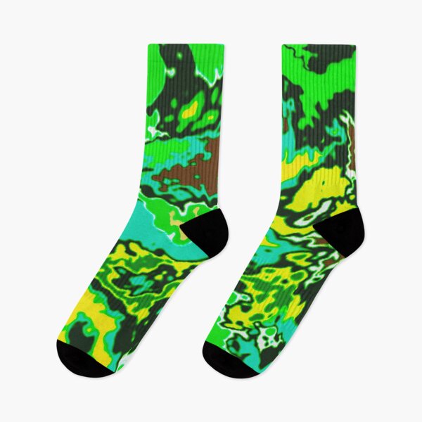 Item preview, Green Yellow Vibrant Cyber designed and sold by Ameliatra Design.