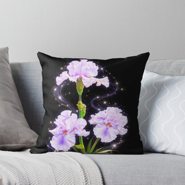 Item preview, Lavender Irises in Ethereal Light Shapes Mania designed and sold by Shapes-Mania.