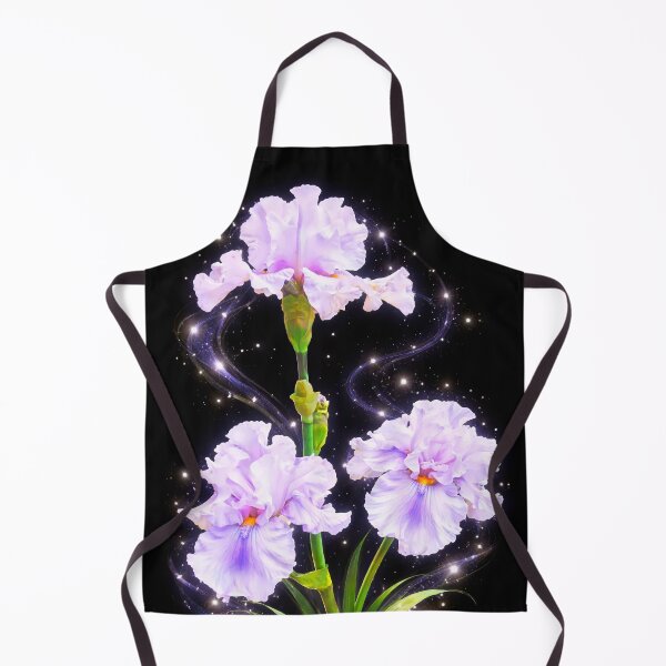 Item preview, Lavender Irises in Ethereal Light Shapes Mania designed and sold by Shapes-Mania.