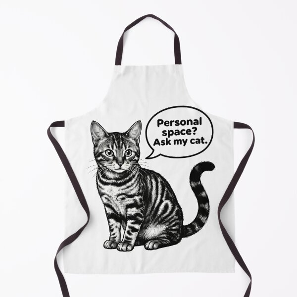 Item preview, Personal space Ask my cat. designed and sold by DetalleXL.
