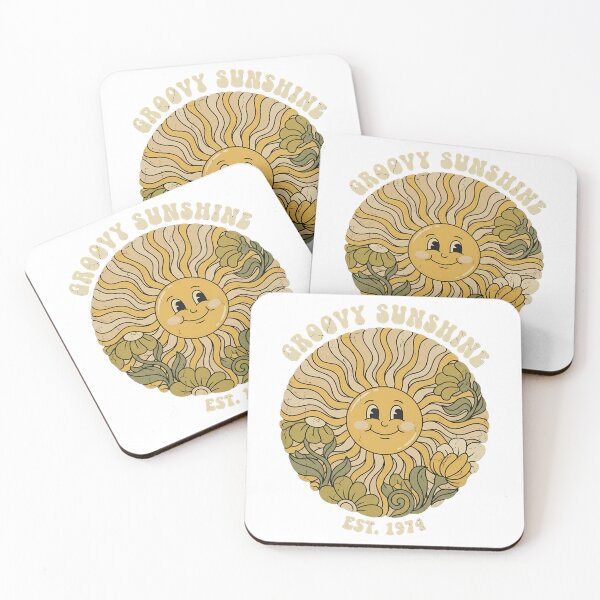 Item preview, Groovy Sunshine 70s Floral Sun Est 1974 designed and sold by chattsuede.