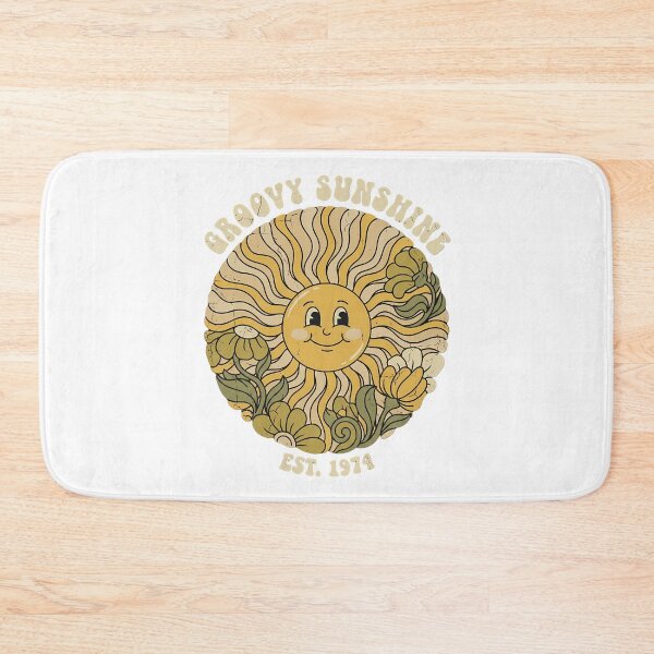 Item preview, Groovy Sunshine 70s Floral Sun Est 1974 designed and sold by chattsuede.
