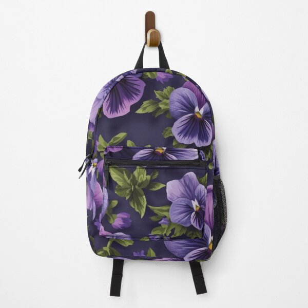 Item preview, Purple Pansy Flower Blossom Pattern designed and sold by burbankdesigns.