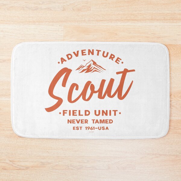 Item preview, International Scout Field Unit - Never Tamed Est 1961 - Vintage 4x4 Off-Road Design designed and sold by Automotive Art by Greg.