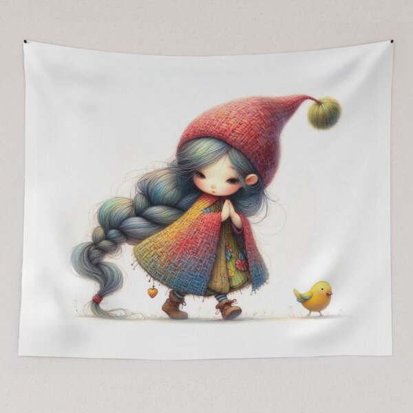 Item preview, Free-Spirited Girl  designed and sold by Beyondnote-Art.