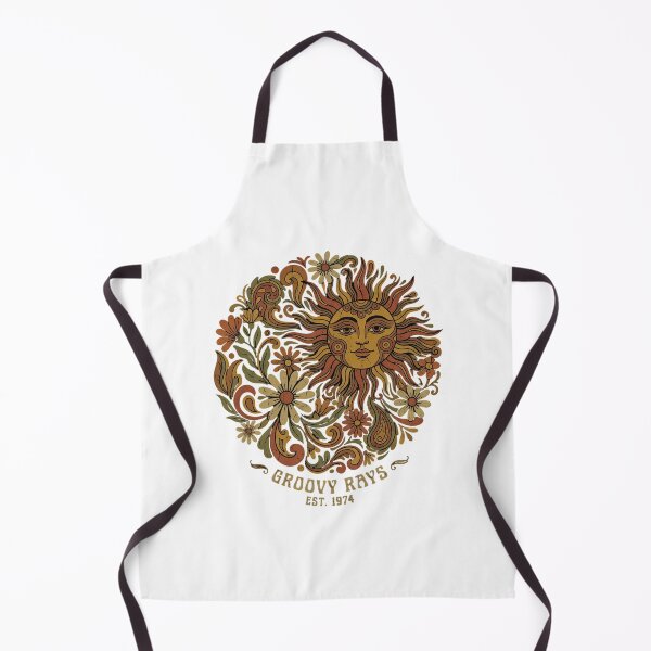 Item preview, Groovy 70s Boho Floral Sun Ray designed and sold by chattsuede.