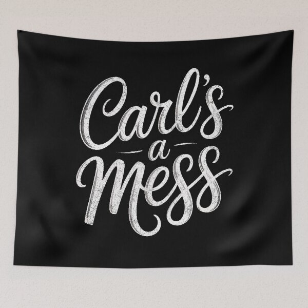 Item preview, Carl's A Mess Meme designed and sold by MaskedTarget.