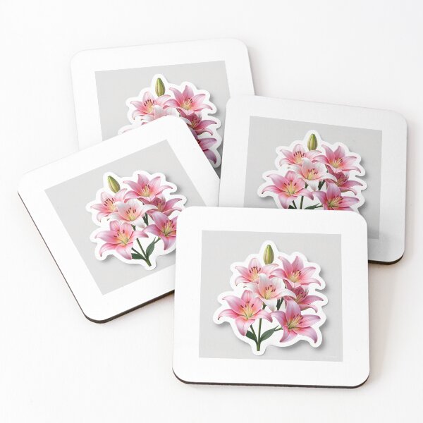 Item preview, Lily flowers designed and sold by Stickersshop04.