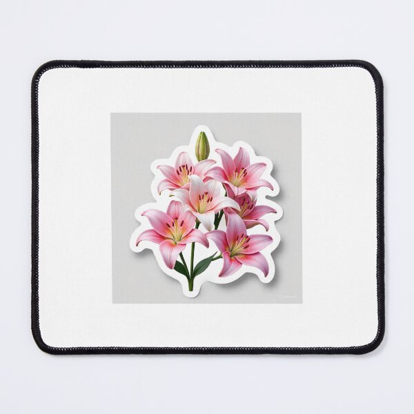 Item preview, Lily flowers designed and sold by Stickersshop04.