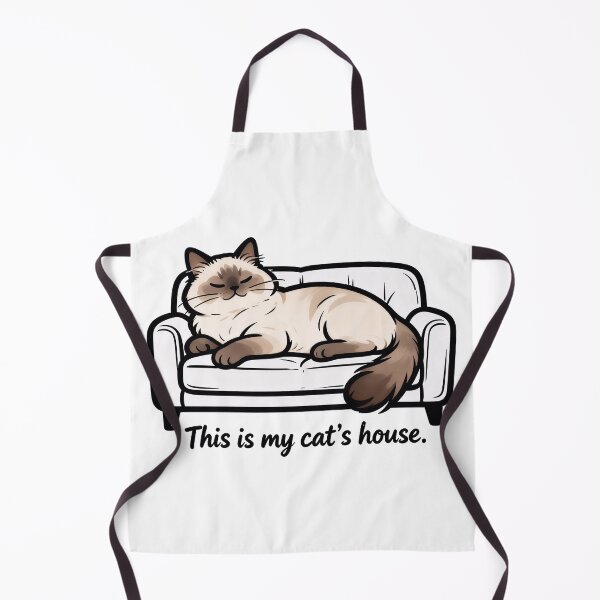 Item preview, This Is My Cat’s House Meme designed and sold by DetalleXL.