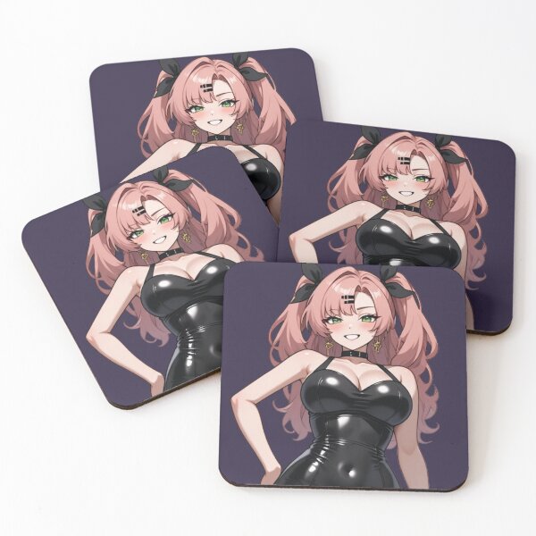 Item preview, Midnight Vinyl Muse with Twin Ribbons designed and sold by Jimakmo.