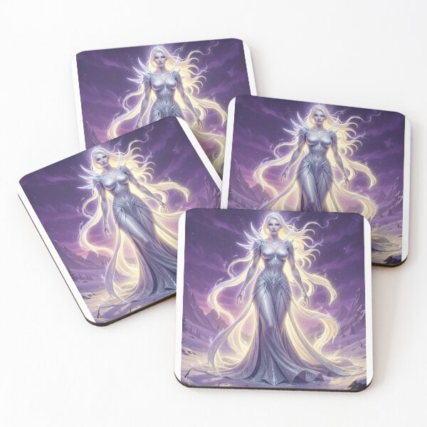 Item preview, Lady of Frost = AI Generated Image designed and sold by Prestons Corner.