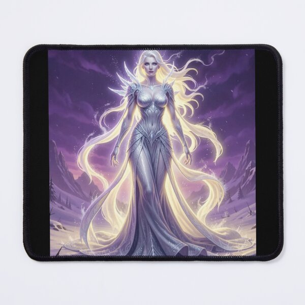 Item preview, Lady of Frost = AI Generated Image designed and sold by Prestons Corner.