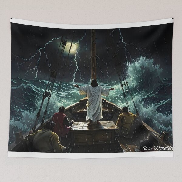 Item preview, The Creator of the World Can Handle Your Storm designed and sold by WynsomeArt.