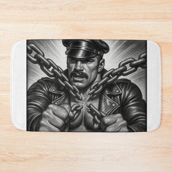 Item preview, Vintage Leather Legends Gay Berlin Daddy Feel The Power Tom of Finland Tribute Graphic Design designed and sold by ItsAKinkThing.