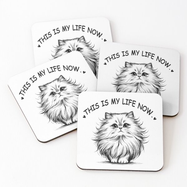 Item preview, This Is My Life Now Cat Meme designed and sold by DetalleXL.