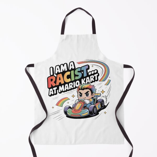Item preview, I Am A Racist, At Mario Kart designed and sold by graphic-genie.