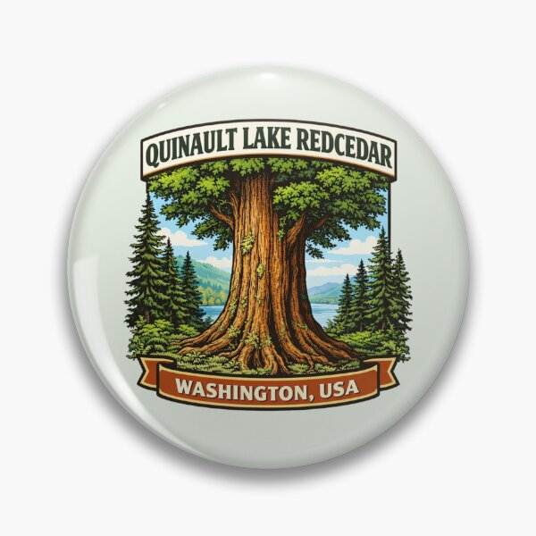 Item preview, Quinault Lake Redcedar - Washington Giant Tree designed and sold by Myra365Art.
