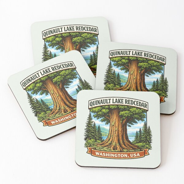 Item preview, Quinault Lake Redcedar - Washington Giant Tree designed and sold by Myra365Art.