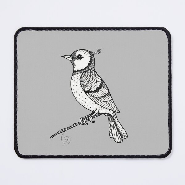 Item preview, Sparrow Zentangle designed and sold by Corner-Distro.