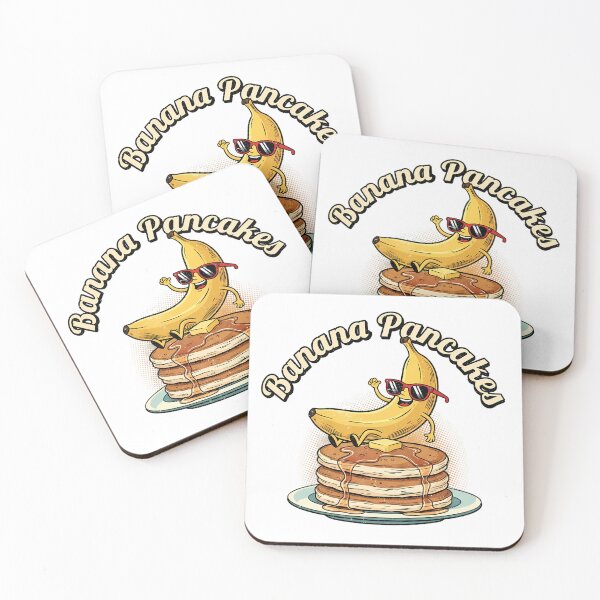 Item preview, Cool Banana Pancakes Cartoon Morning Delight designed and sold by chattsuede.