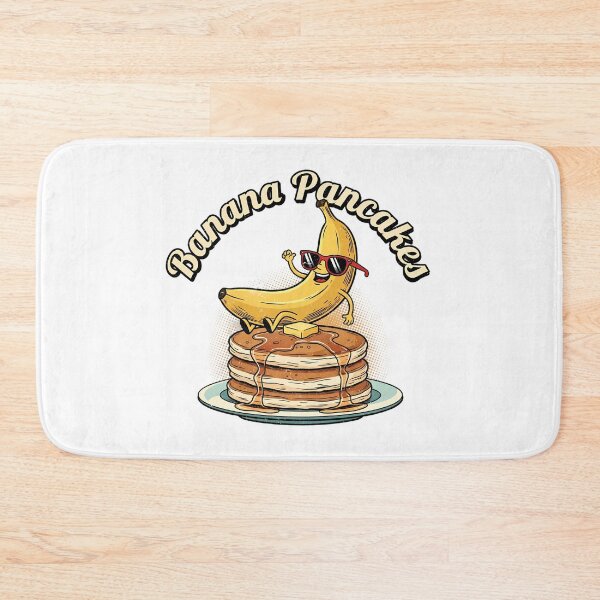 Item preview, Cool Banana Pancakes Cartoon Morning Delight designed and sold by chattsuede.