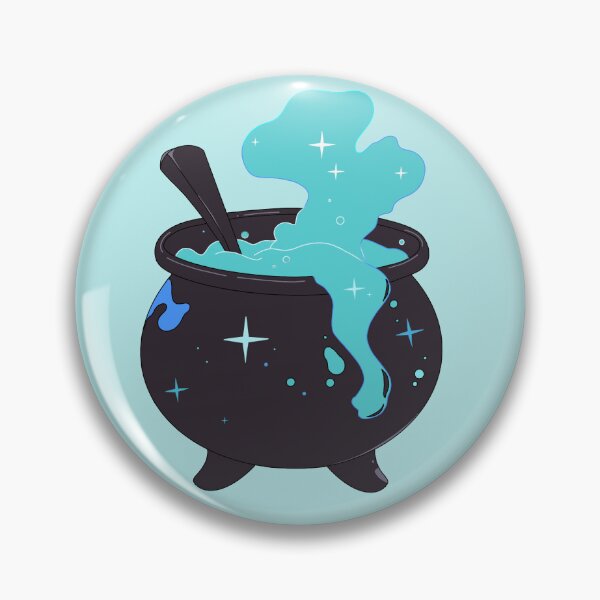 Item preview, Witch's cauldron aqua magic designed and sold by RavenAMarie .