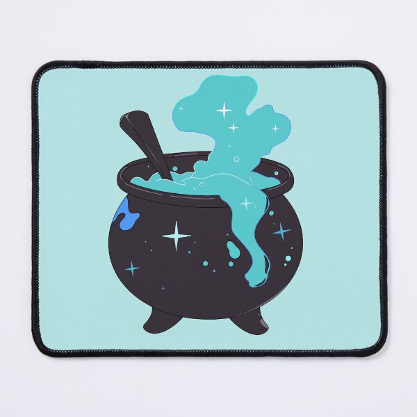 Item preview, Witch's cauldron aqua magic designed and sold by RavenAMarie .