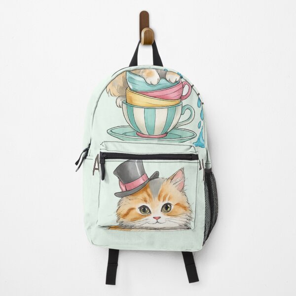 Item preview, Cat Astrophe Café Teacup Kitten designed and sold by StickyDelights.