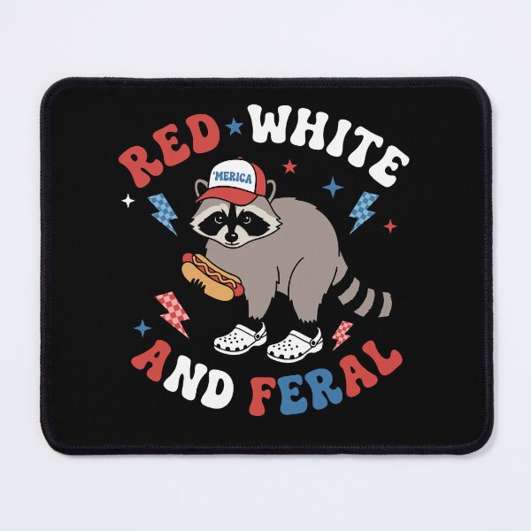 Item preview, Funny 4th of July Raccoon for Adults designed and sold by KroghDs.