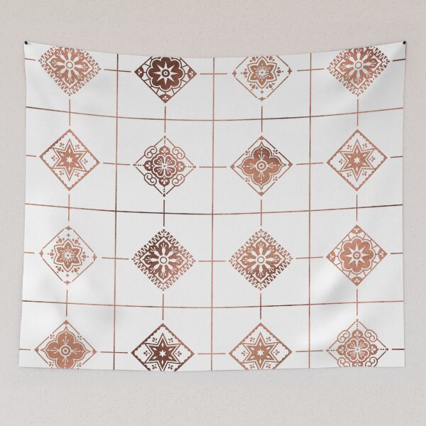Item preview, Talavera Mexican Tile – Rose Gold Palette designed and sold by Cat Coquillette.