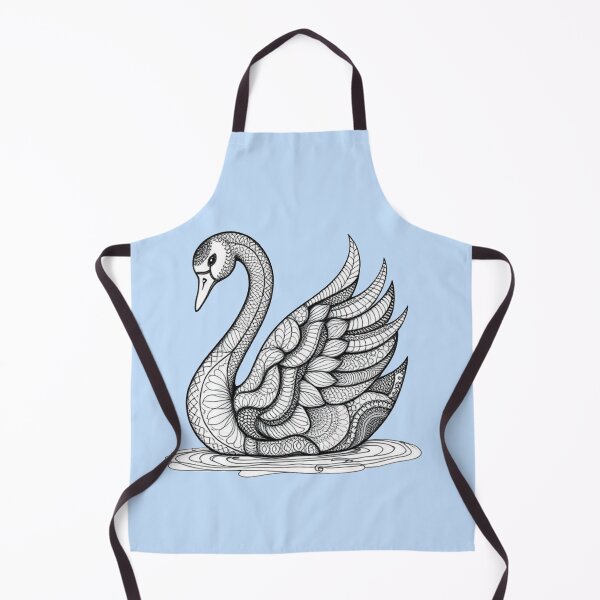 Item preview, Zentangle Swan designed and sold by Corner-Distro.