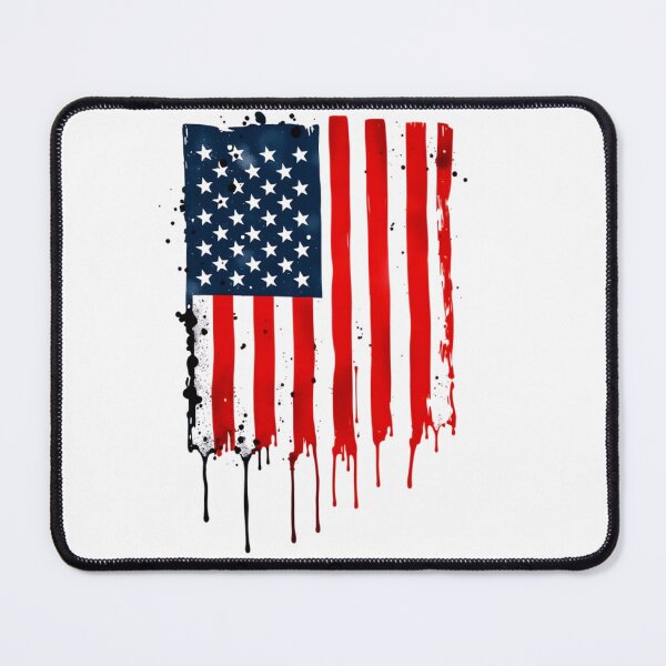 Item preview, Splattered Ink USA Flag Graphic designed and sold by Express210.