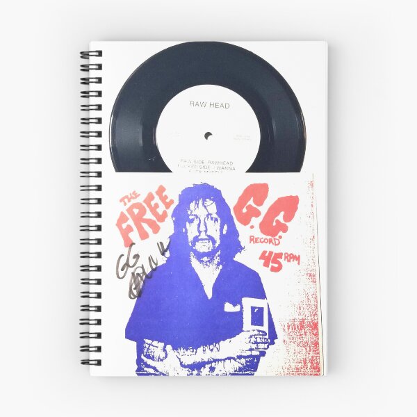 Item preview, GG THE FREE -GG ALLIN RECORD designed and sold by skeletons-lair.