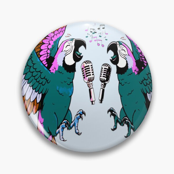 Item preview, Colorful Singing Parrots designed and sold by DesignbyDizdar.