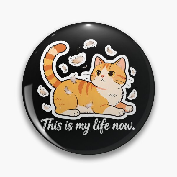 Item preview, This Is My Life Now Dramatic Cat Meme designed and sold by DetalleXL.