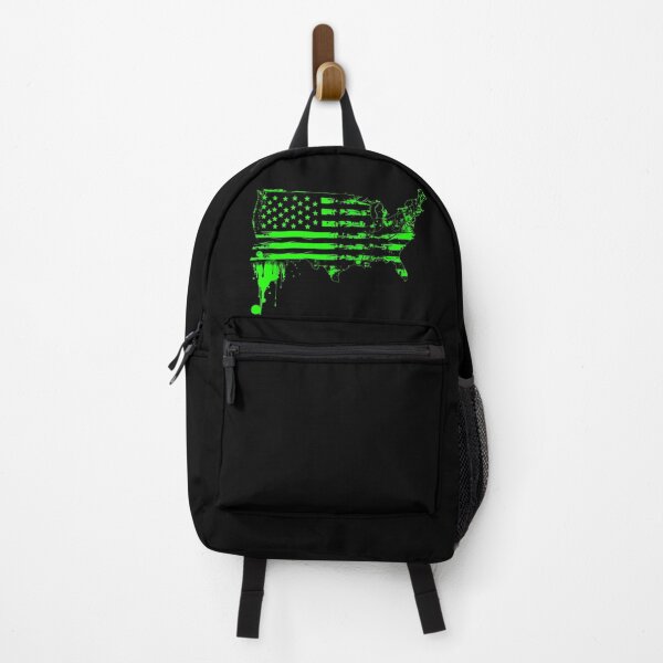 Item preview, Neon Green United States Flag Graphic designed and sold by Express210.