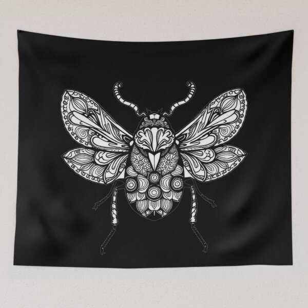 Item preview, Zentangle Beetle designed and sold by Corner-Distro.