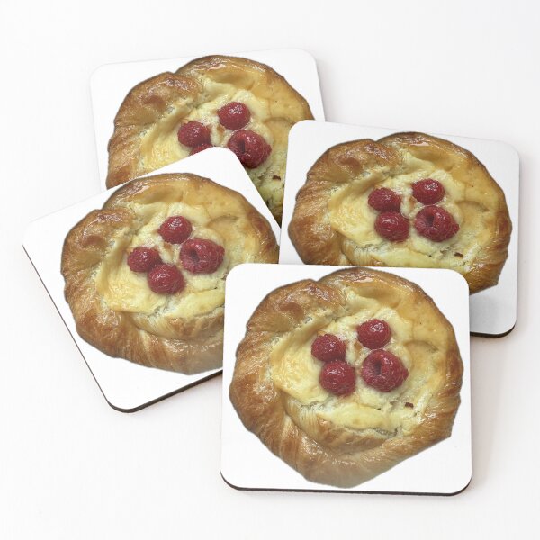 Item preview, Raspberry Cream Cheese Danish Pastry – Bakery Dessert Photography designed and sold by aadventures.
