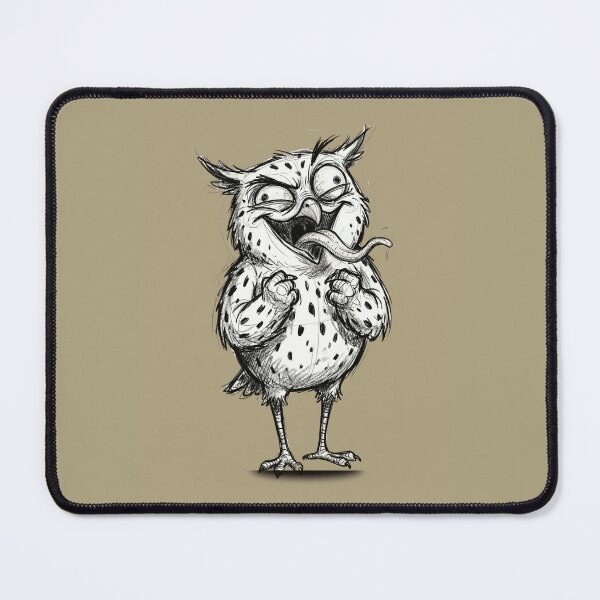 Item preview, Crazy Sketchy Owl Illustration designed and sold by M.Store.
