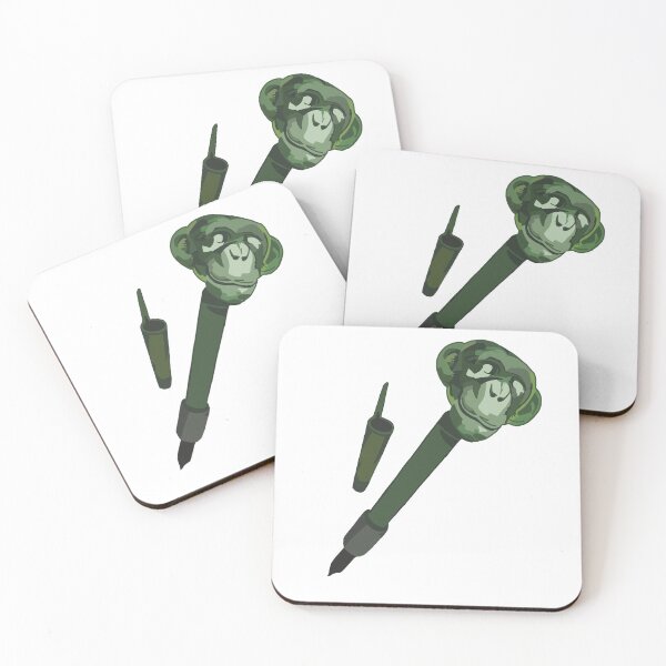 Item preview, Kind Green ape pen designed and sold by Blue Green Purple.