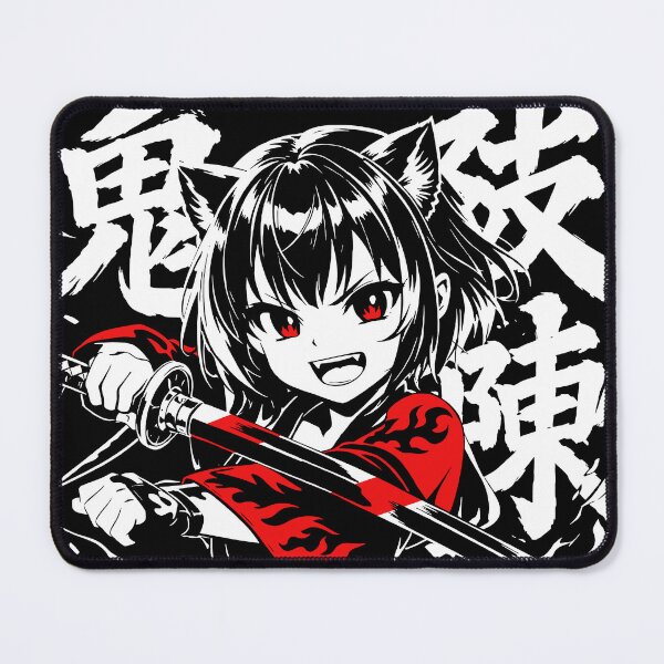 Item preview, Crimson Neko Samurai designed and sold by YumeKurenai.