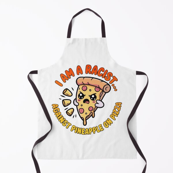 Item preview, I Am A Racist, Kawaii Angry Pizza Slice designed and sold by graphic-genie.