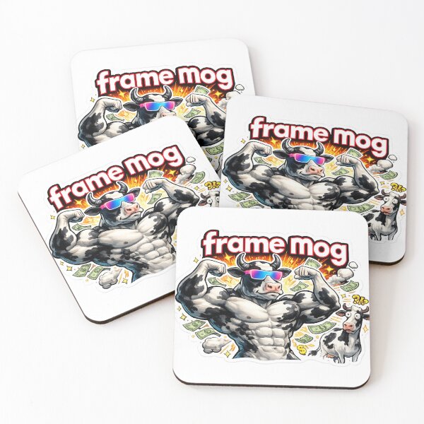 Item preview, Frame Mog (Big Beef) designed and sold by LockedUp.