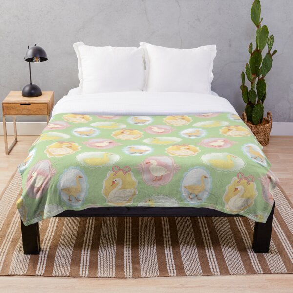 Item preview, Vintage Waterfowl Portraits Coquette Seamless Pattern designed and sold by Seamlessly Buffalo.