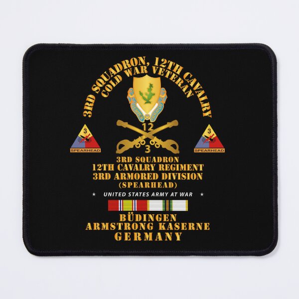 Item preview,  Army - 3rd Sqdn 12 Cav - 3rd AD - Budingen Germany Cold War designed and sold by Military Insignia Products.