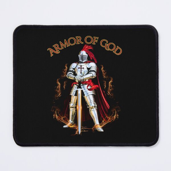 Item preview, Armor of God Surrounded by Fire designed and sold by Tripp Art Studio.