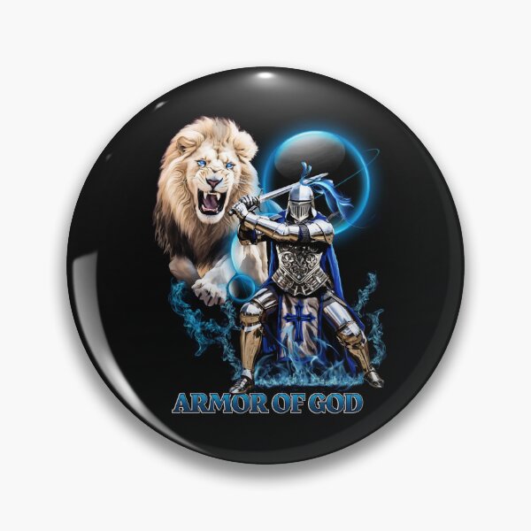 Item preview, Armor of God Fire Warrior designed and sold by Tripp Art Studio.