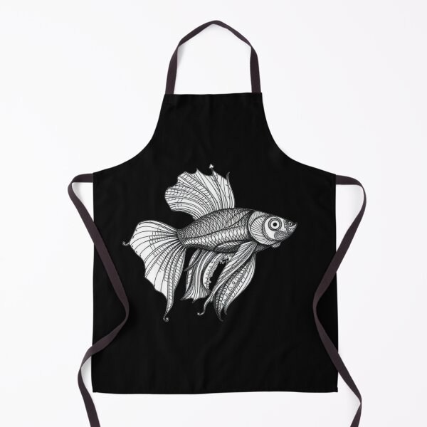 Item preview, Female Betta Zentangle designed and sold by Corner-Distro.