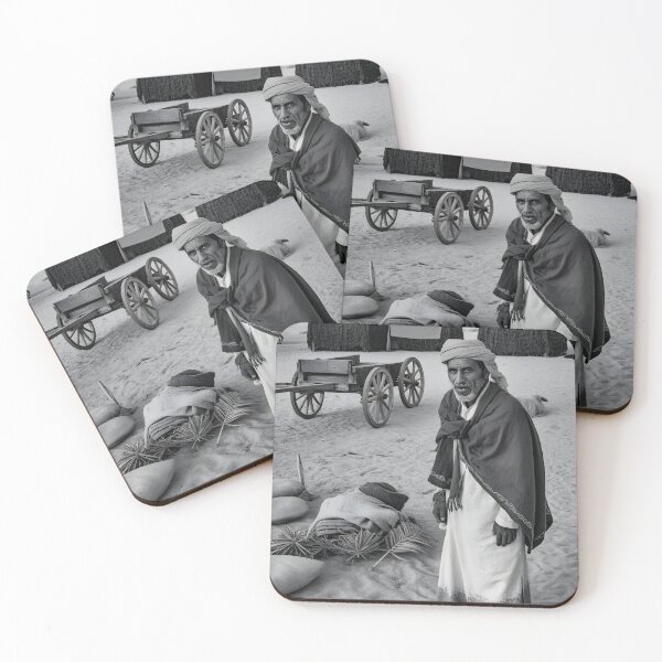 Item preview, The Elder's Camp: Bedouin Settlement 1948 designed and sold by GoldenVerseArt.